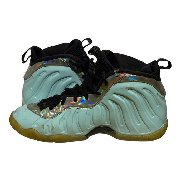 Nike Little Posite One Easter 2018 Iridescent Foamposite 864077-004 GS 6Y - Picture 5 of 8